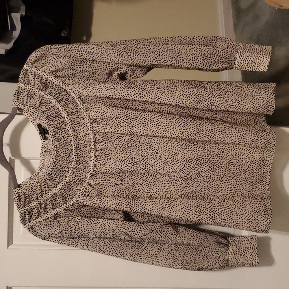 Ann Taylor spotted top